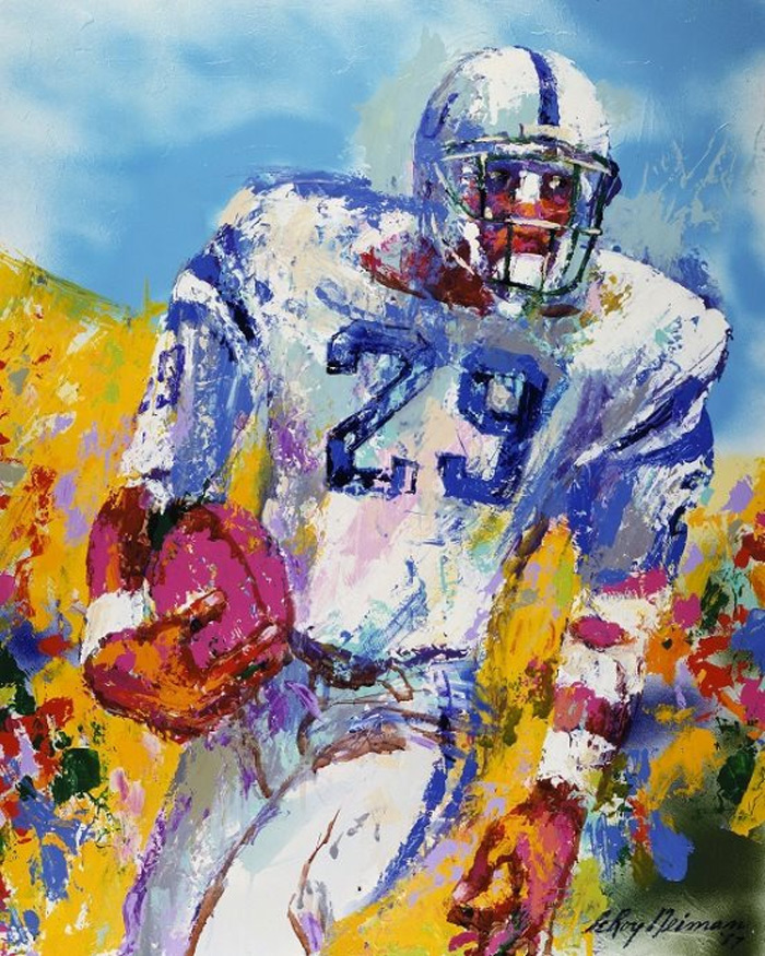 Eric Dickerson Indianapolis Colts #29 LeRoy Neiman Originals 702-222-2221