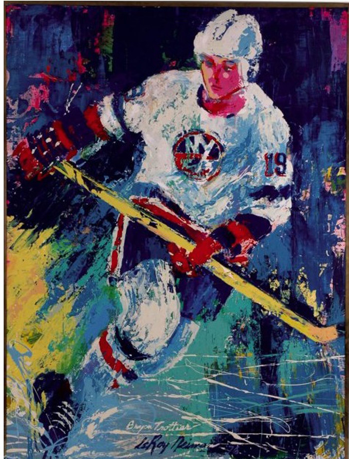 Bryan Trottier LeRoy Neiman Originals 702-222-2221