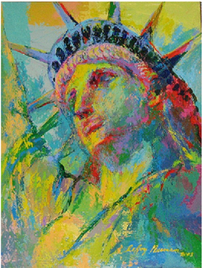 Portrait of Liberty LeRoy Neiman Originals 702-222-2221