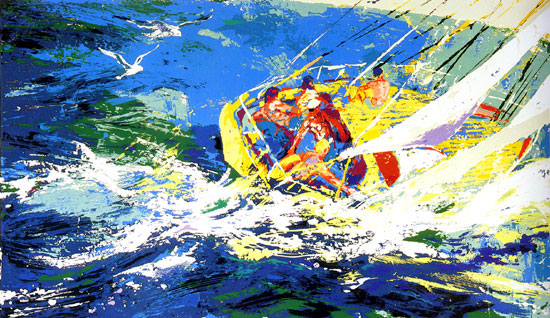 Aegean Sailing LeRoy Neiman Originals 702-222-2221