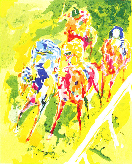 Along The Rail LeRoy Neiman Originals 702-222-2221