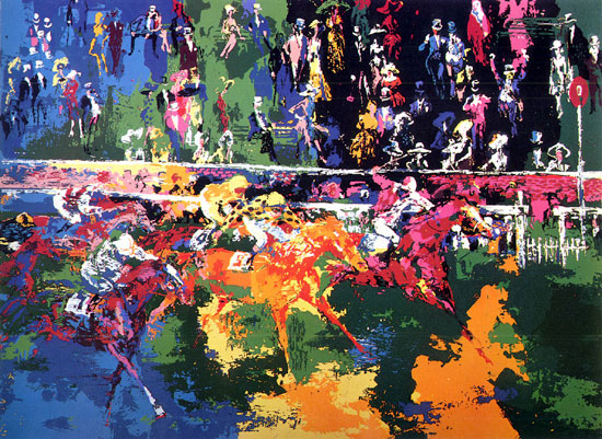 Ascot Finish LeRoy Neiman Originals 702-222-2221