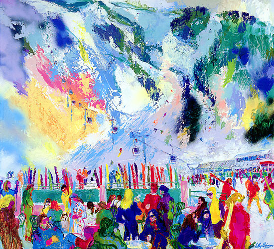 Aspen Mountain Rendezvous LeRoy Neiman Originals 702-222-2221