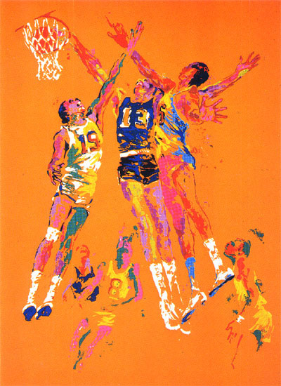 Basketball LeRoy Neiman Originals 702-222-2221