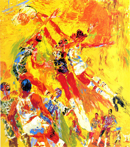 Basketball Superstars LeRoy Neiman Originals 702-222-2221