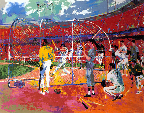 Bay Area Baseball LeRoy Neiman Originals 702-222-2221