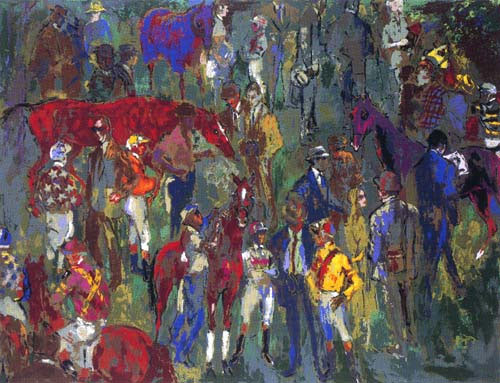 Before The Race LeRoy Neiman Originals 702-222-2221