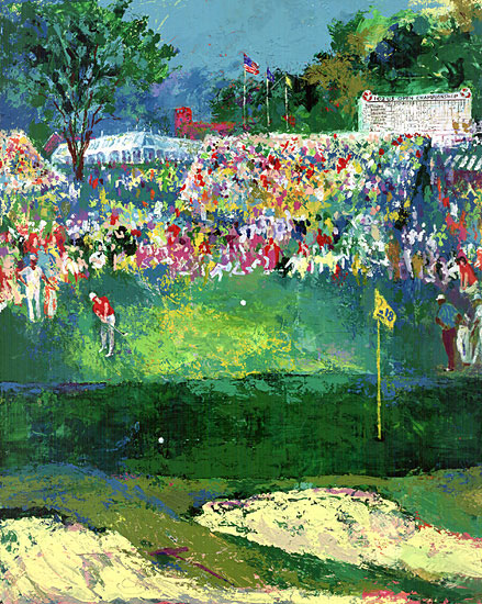 Bethpage Black Course 2002 U.S. Open LeRoy Neiman Originals 702-222-2221