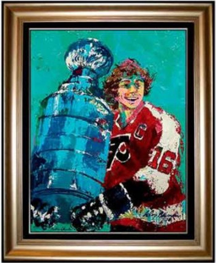 Stanley Cup Champion, Bobby Clarke LeRoy Neiman Originals 702-222-2221