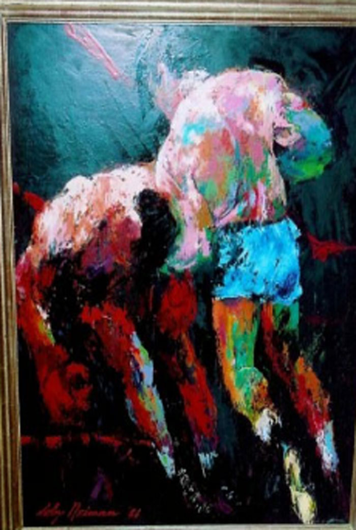 Boxing  2 LeRoy Neiman Originals 702-222-2221