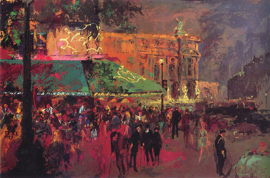 Caf De La Paix LeRoy Neiman Originals 702-222-2221