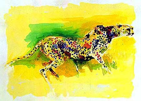 Cheetah LeRoy Neiman Originals 702-222-2221