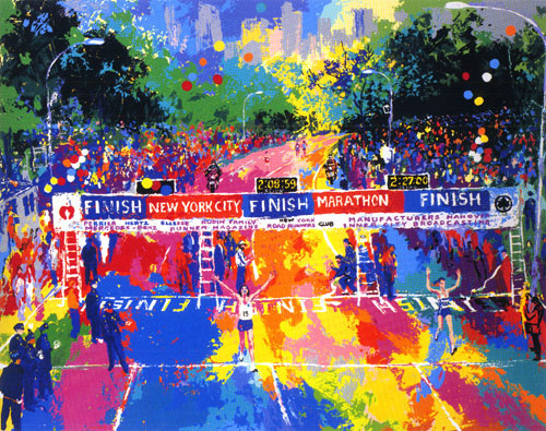 Classic Marathon Finish LeRoy Neiman Originals 702-222-2221