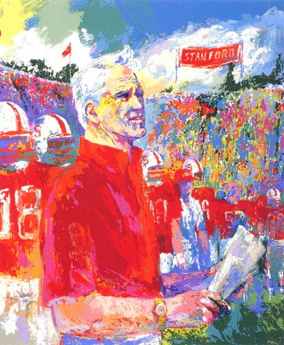 Coach Bill Walsh LeRoy Neiman Originals 702-222-2221