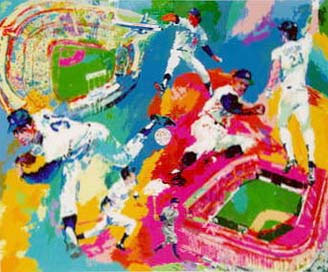 Dodgers Centennial LeRoy Neiman Originals 702-222-2221