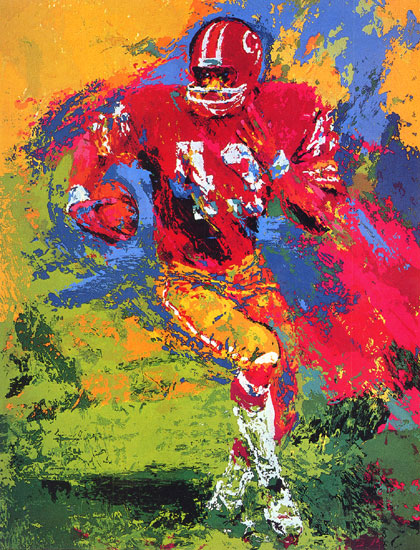 End Around (Larry Brown) LeRoy Neiman Originals 702-222-2221