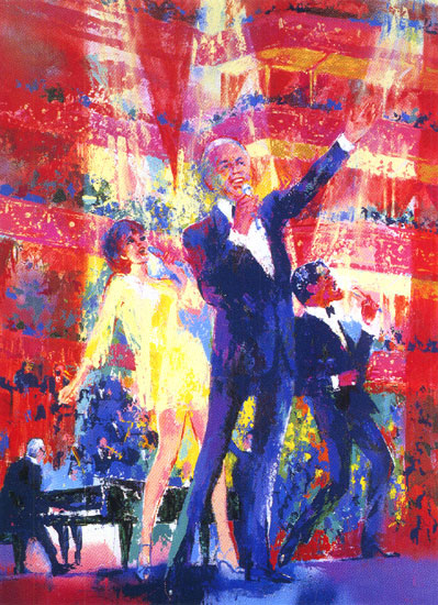 Frank, Liza, and Sammy At Royal Albert Hall LeRoy Neiman Originals 702-222-2221