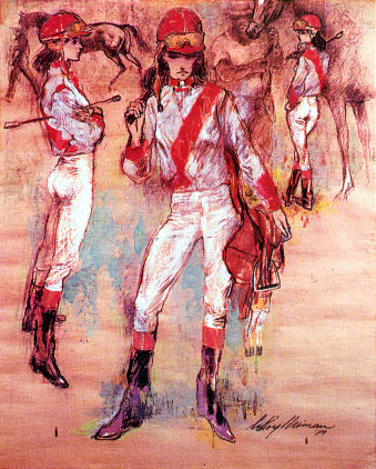 Girljockey LeRoy Neiman Originals 702-222-2221