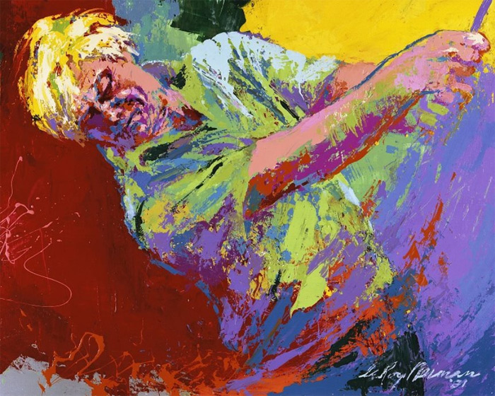 Jack Nicklaus LeRoy Neiman Originals 702-222-2221