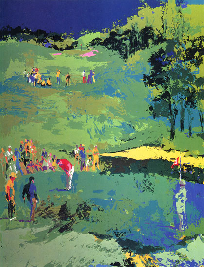 Golf Landscape LeRoy Neiman Originals 702-222-2221