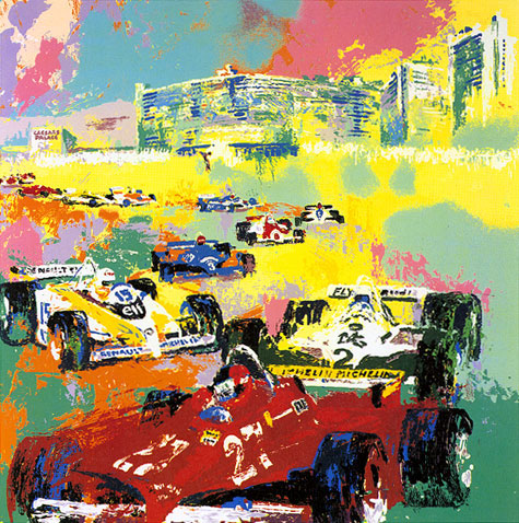 Grand Prix, Caesars Palace LeRoy Neiman Originals 702-222-2221