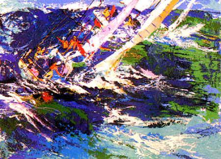 High Seas Sailing LeRoy Neiman Originals 702-222-2221