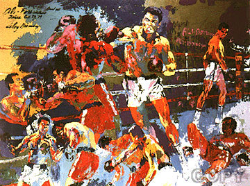 Homage To Ali LeRoy Neiman Originals 702-222-2221