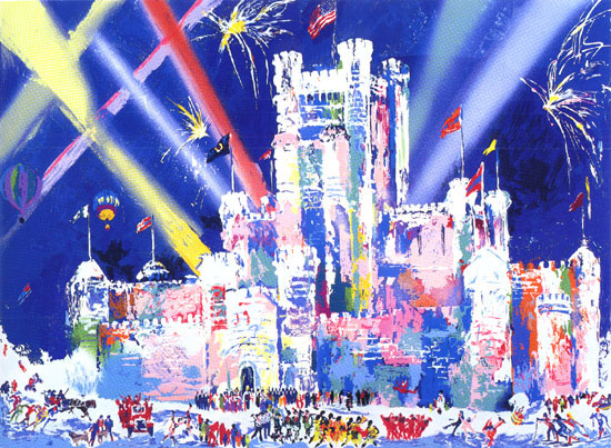 Ice Castle LeRoy Neiman Originals 702-222-2221