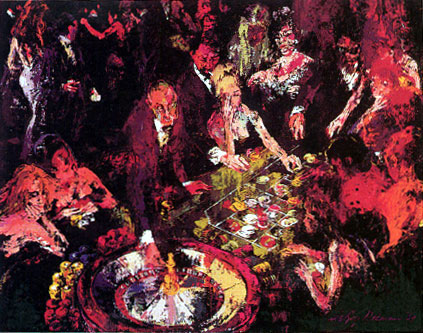 International Roulette LeRoy Neiman Originals 702-222-2221