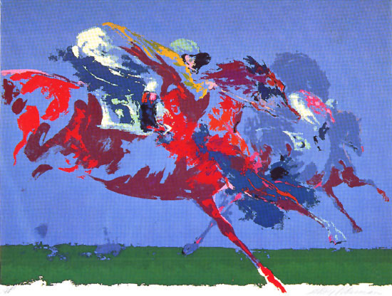 In The Stretch LeRoy Neiman Originals 702-222-2221