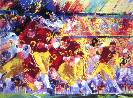 Iowa vs. Minnesota LeRoy Neiman Originals 702-222-2221