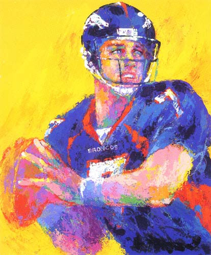 John Elway LeRoy Neiman Originals 702-222-2221