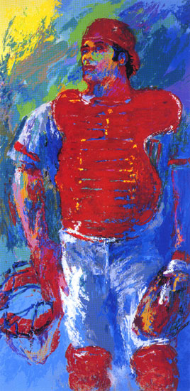 Johnny Bench  The Catcher LeRoy Neiman Originals 702-222-2221