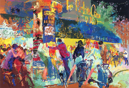 Left Bank Caf LeRoy Neiman Originals 702-222-2221