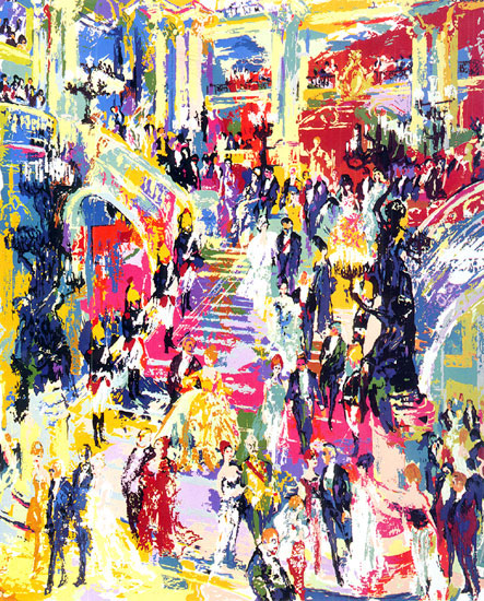 Le Grand Escalier DeLOpera LeRoy Neiman Originals 702-222-2221