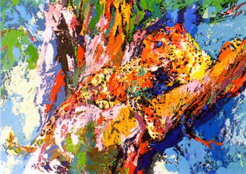 Leopard LeRoy Neiman Originals 702-222-2221