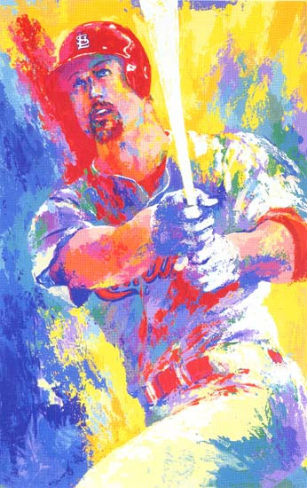 Mark McGwire LeRoy Neiman Originals 702-222-2221