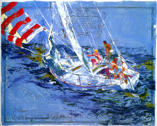 Nantucket Sailing LeRoy Neiman Originals 702-222-2221