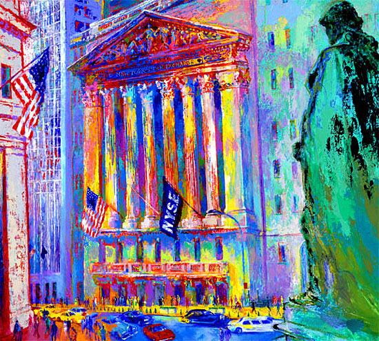 New York Stock Exchange LeRoy Neiman Originals 702-222-2221