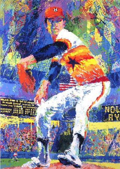 Nolan Ryan LeRoy Neiman Originals 702-222-2221