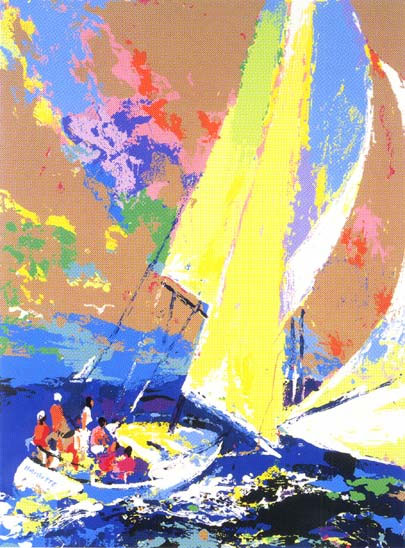 Normandy Sailing LeRoy Neiman Originals 702-222-2221