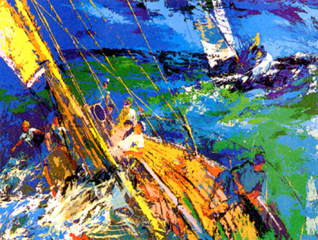 Ocean Sailing LeRoy Neiman Originals 702-222-2221