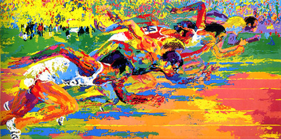 Olympic Track LeRoy Neiman Originals 702-222-2221