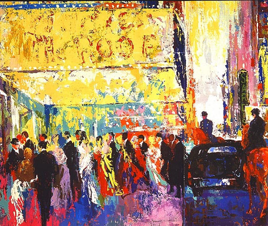 Opening Night On Broadway LeRoy Neiman Originals 702-222-2221