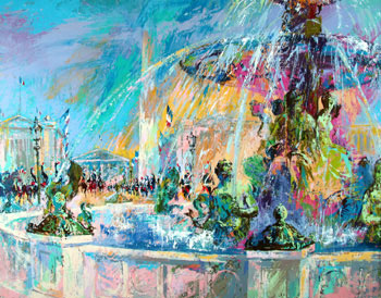 Place De La Concorde LeRoy Neiman Originals 702-222-2221