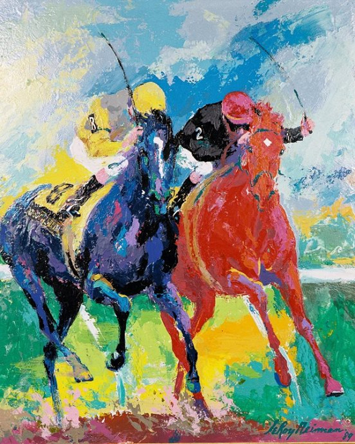 Polo Horses LeRoy Neiman Originals 702-222-2221