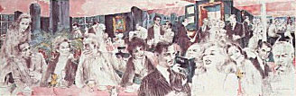 Polo Lounge LeRoy Neiman Originals 702-222-2221