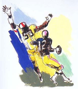 Q.B. LeRoy Neiman Originals 702-222-2221