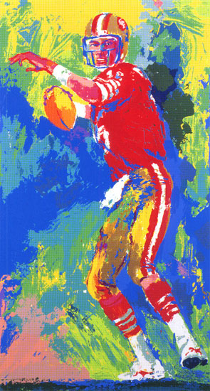 Quarterback Of The 80s LeRoy Neiman Originals 702-222-2221