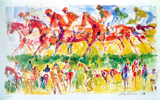 Racing LeRoy Neiman Originals 702-222-2221